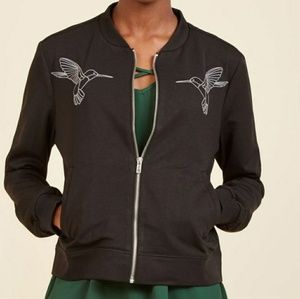 COPY - Louche hummingbird bomber jacket
